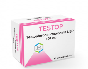 анаболен стероид тестостерон пропионат 100мг/мл в ампулна форма с инжекционен прием за бързо действие