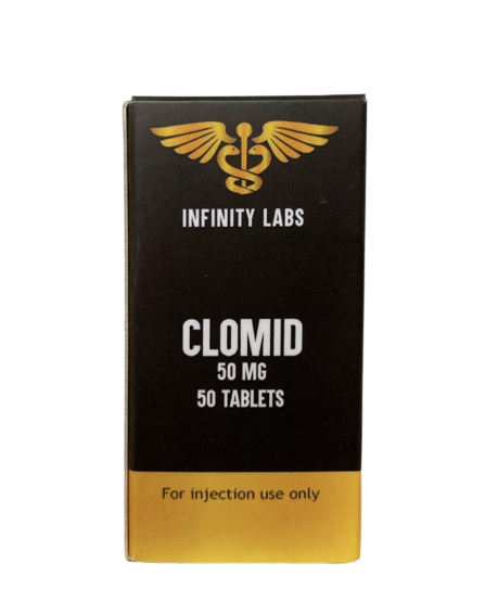 Clomid,Кломид (Clomiphene)-60 таблетки по 50мг. Стимулира естественото производство на тестостерон. Възстановява след хормонен дисбаланс. За излизане от цикъл. infinity